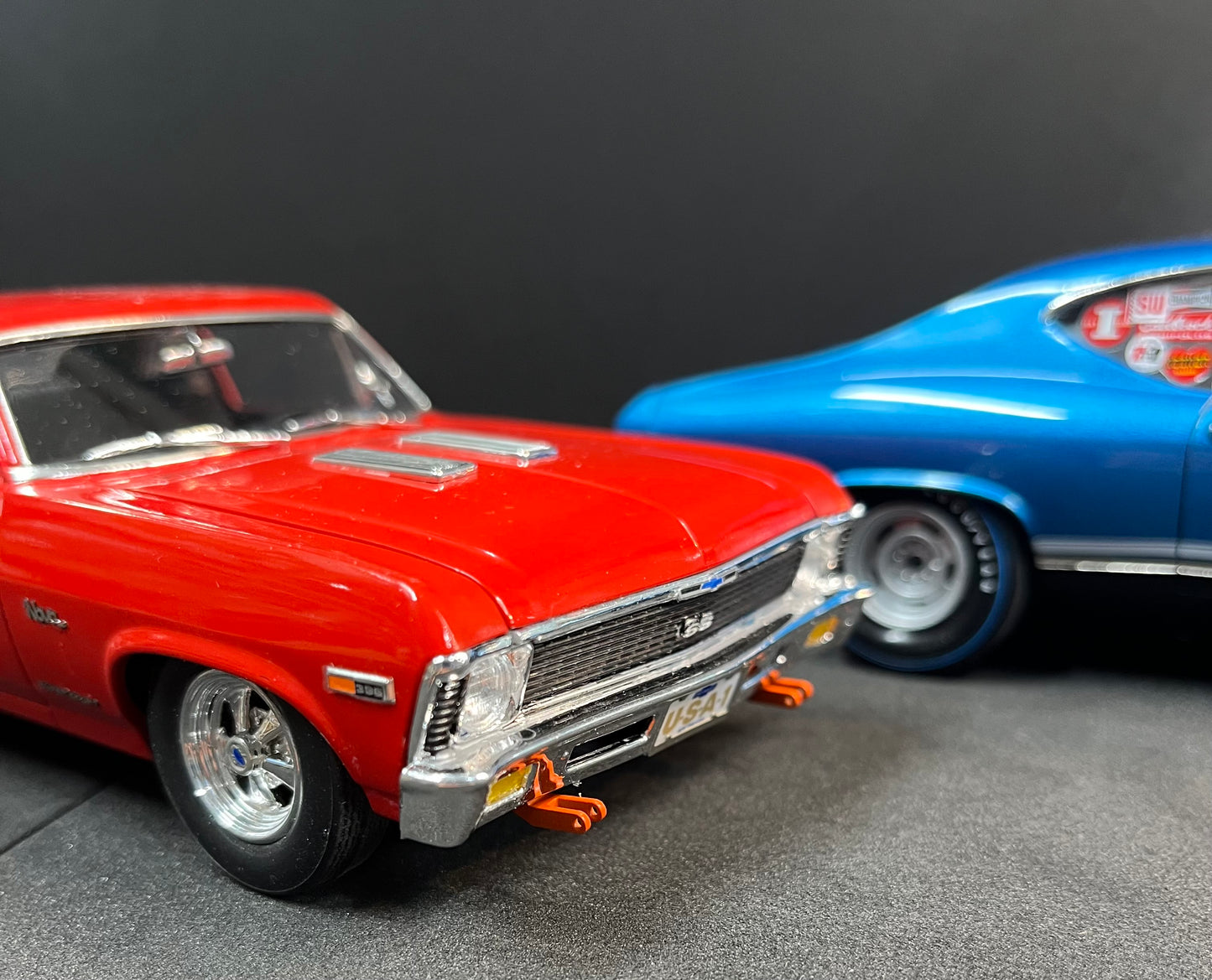 60-70s Drag Car Tow Tabs