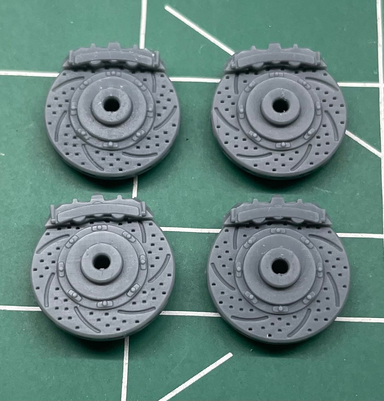 14" Drilled / Slotted Brake Set