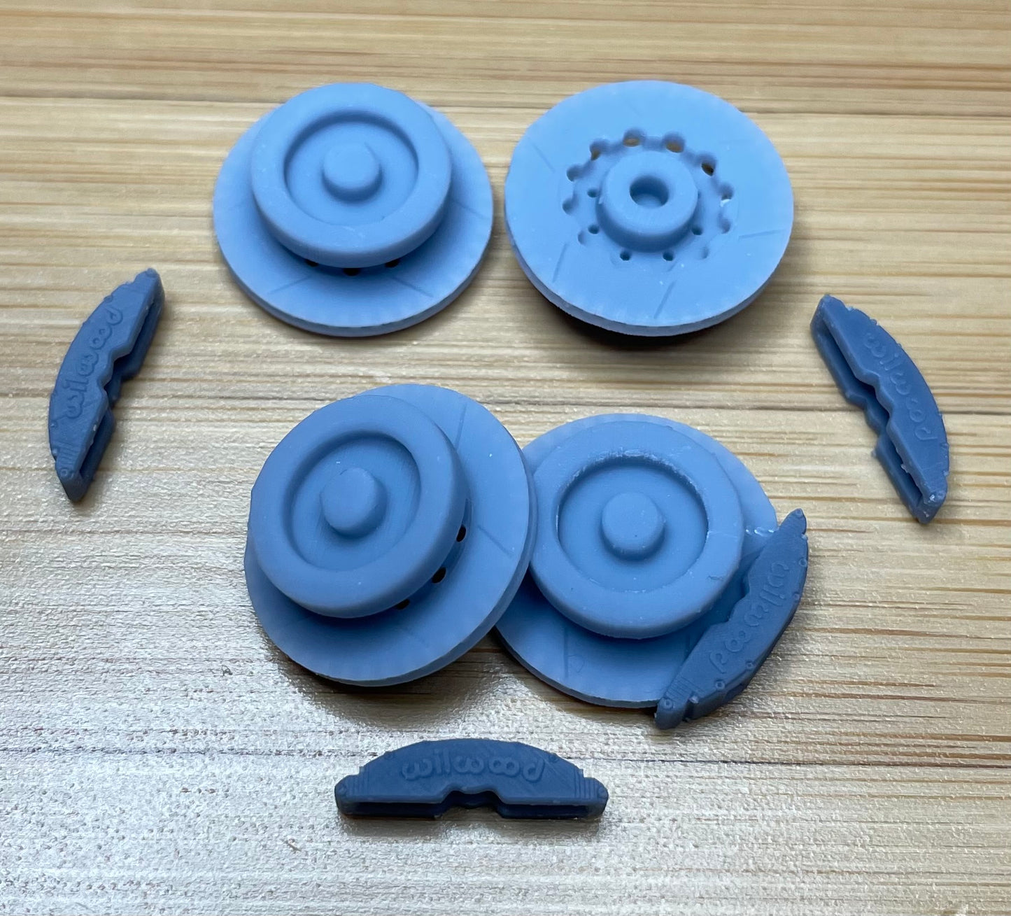 24" Milled Wedge Dually Set