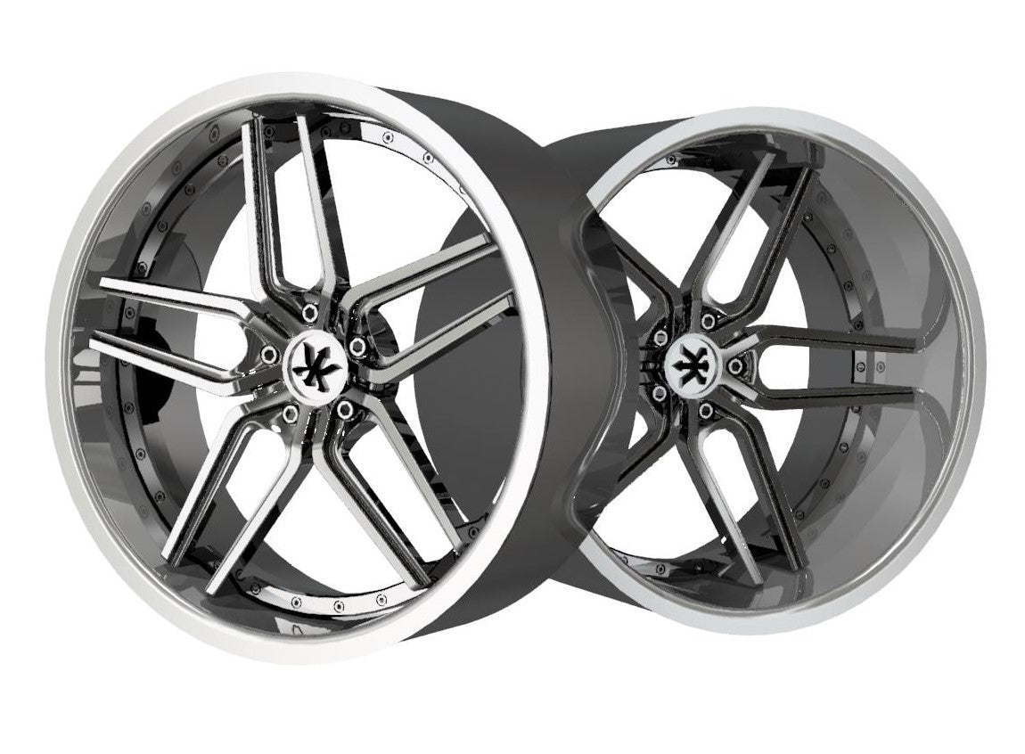 Rennan Forged R54 24" Staggered