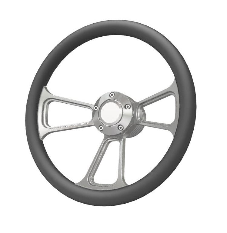 Generic Hot Rod / Muscle Car Steering Wheel 15"