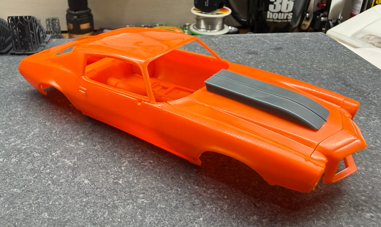 Long 4"Tall Cowl Scoop - W/ Ridge