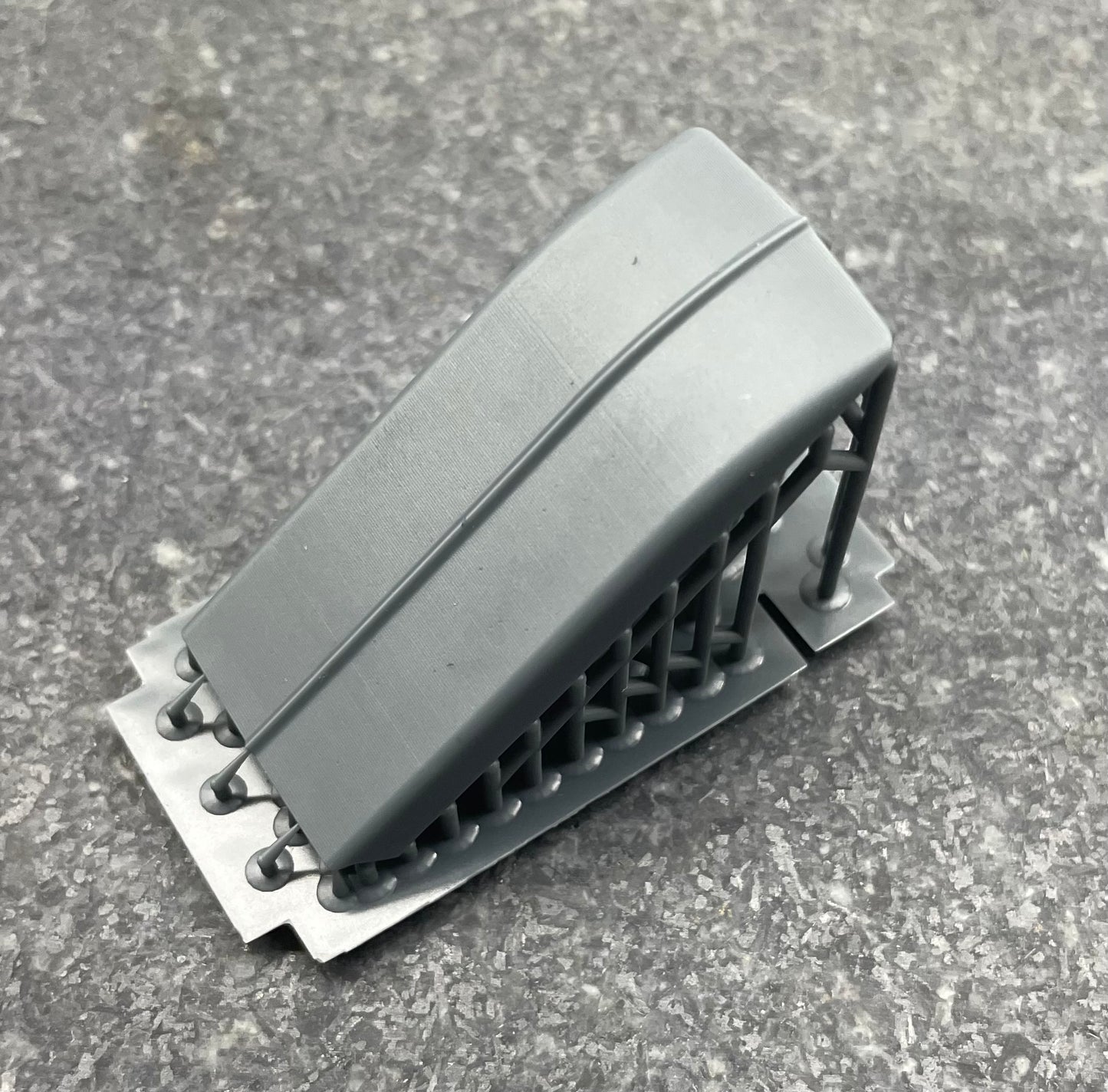 4"Tall Cowl Scoop - W/ Ridge