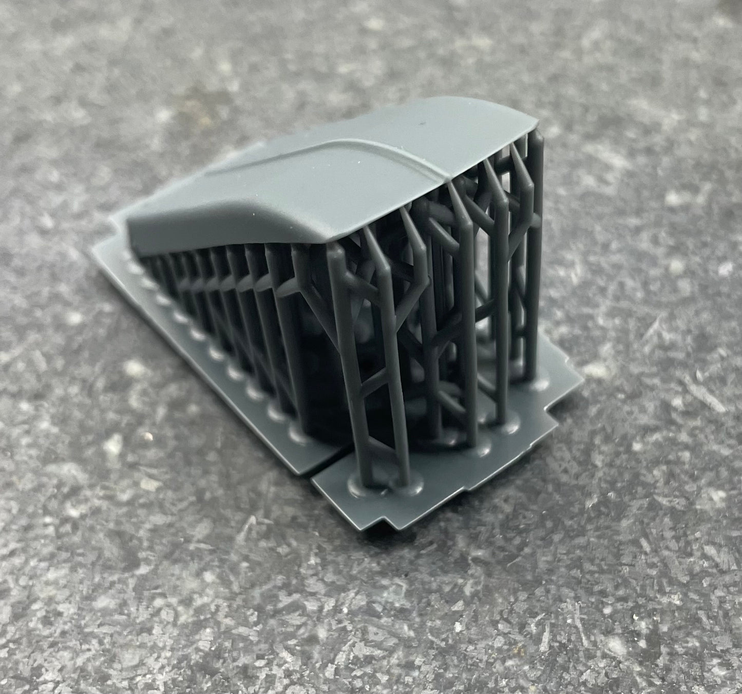 4"Tall Cowl Scoop - W/ Ridge