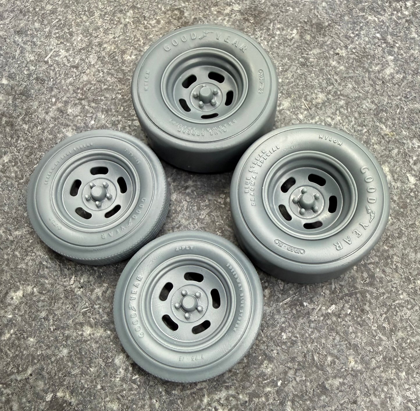 Steel Slot - Blue Streak Drag Set