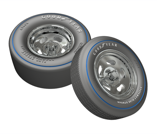 Steel Slot - Blue Streak Drag Set